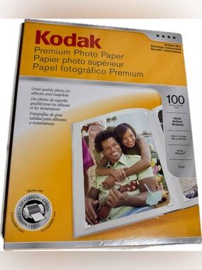 Kodak Premium Photo Paper Pack 100pg Brand New Inkjet